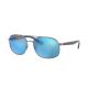 Ray Ban 0RB3593 004/55 58 GUNMETAL BLUE MIRROR BLUE Metal Man